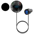 4smarts DashRemote Bluetooth FM Transmitter/Car Charger with Hands-Free - Black