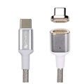 4smarts GravityCord Ultimate Magnetic USB-C to USB-C Cable - 1.8m - Silver
