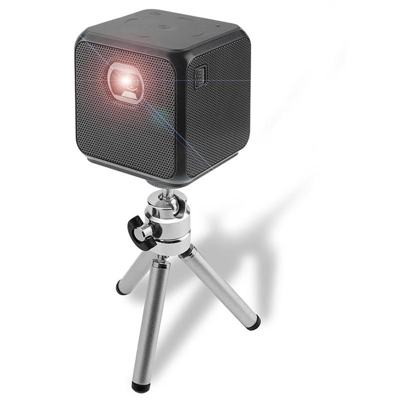 4smarts Pocket Portable Projector with Battery Black