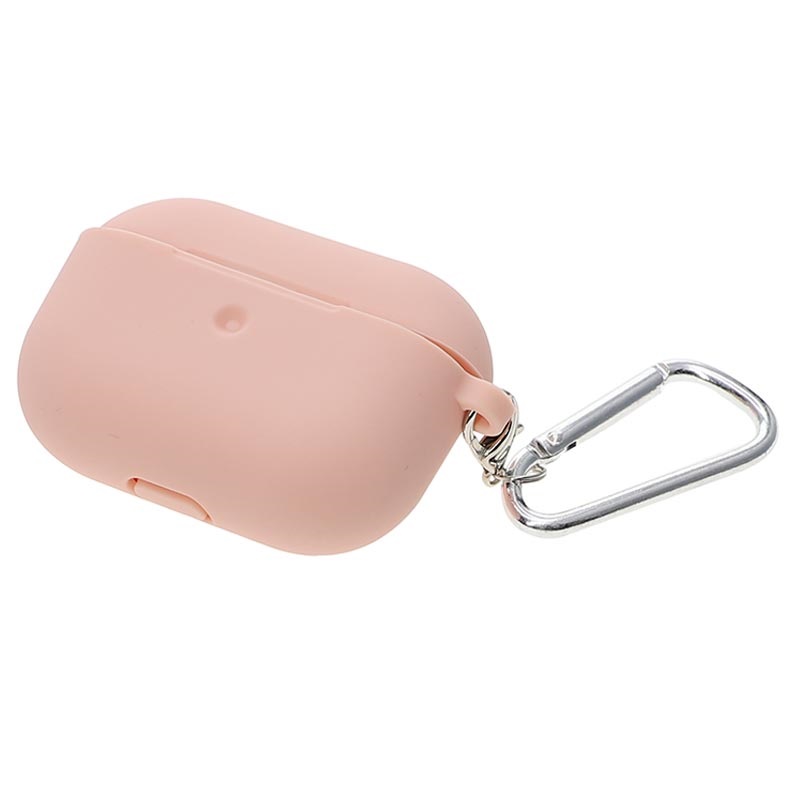 4smarts Airpods Pro Silicone Case with Carabiner - Pink