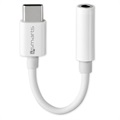4smarts USB 3.1 Type-C / 3.5mm Audio Adapter - White