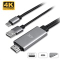 4smarts USB-C / HDMI 4K UHD Cable Adapter - 1.8m - Black