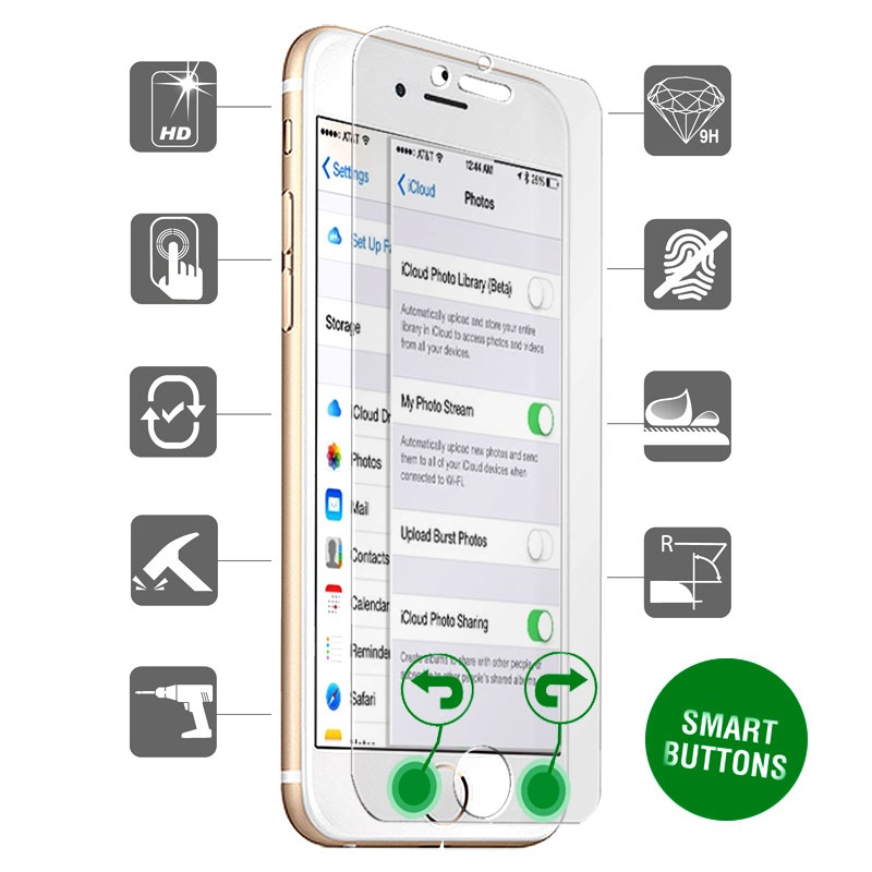 Iphone Smart Button Screen Protector Iphone Smart Button Screen Protector