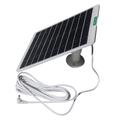 5.3W/5V Solar Charging Panel for Outdoor Cameras and Doorbells - White