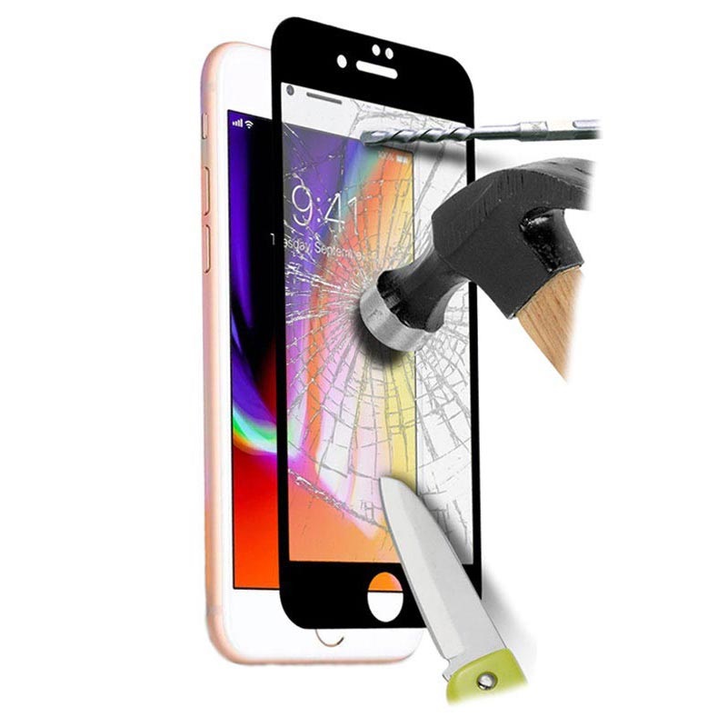 6d Full Cover Iphone 7 Iphone 8 Tempered Glass Screen Protector