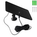 6W 5V Solar Panel Charger for Doorbell and Security Camera - Black