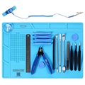 78-in-1 Professional Electronics Repair Tool Kit with Repair Mat