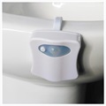 8-color Motion Sensor Toilet Night Light