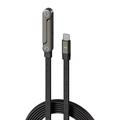 90-Degree Gaming 240W USB-C Cable with Phone Holder - 1.5m - Black