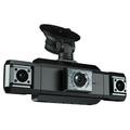 9728D 1080P 4 Lens WiFi Dash Cam with Night Vision - Black