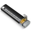 A-174 Aluminium Alloy 7-Day Pill Organizer - Black