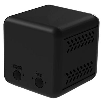 A19 Wireless Mini WiFi Mini Camera with Infrared Night Vision & Motion Alarm - Black