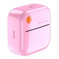 A35 Bluetooth Thermal Mini Printer with Paper - Pink