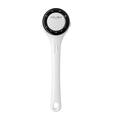 A8 Electric Shower Brush with 5 Heads, LED Display - White