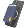 AhaStyle PT133-B Magnetic Silicone Phone Card Holder - Blue