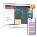 AI Smart Family Organizer with 10" Touchscreen - White