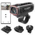 Akeeyo 710S 4K Motorcycle/Bike Camera with WiFi, EIS Stabilization