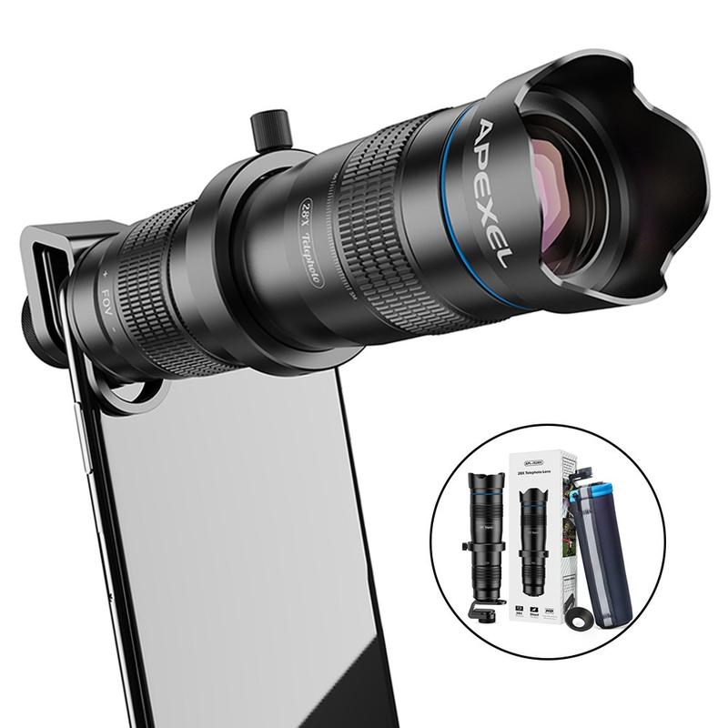 APEXEL APLJS28X HD 28x Telephoto Telescope Lens Universal Smartphone
