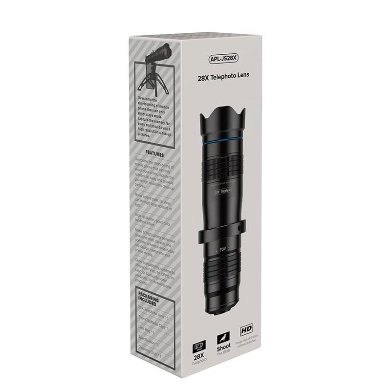 APEXEL APLJS28X HD 28x Telephoto Telescope Lens Universal Smartphone