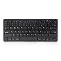 APPK78 Slim Wireless Bluetooth 3.0 Keyboard - Compact Portable Keyboard for iPhone, iPad, Samsung, Android, Windows & Laptops