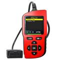 AT700 OBD2 Car Diagnostic Scanner with 2.4" TFT Screen - Red