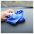 Absorbent Microfiber Cleaning Towels - 10 Pcs. - Blue