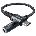 Acefast C1-07 USB-C / 3.5mm AUX Audio Adapter - Dark Grey