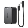 Acefast M29-10000 Power Bank with USB-C Cable - 10000mAh, 22.5W - Black