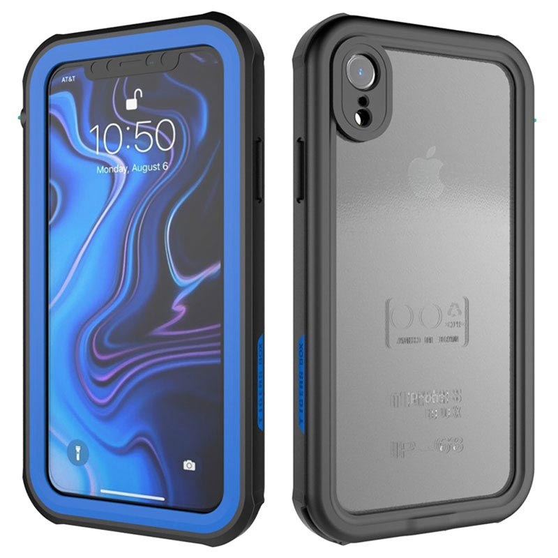 Active Series Ip68 Iphone Xr Waterproof Case Blue Black Active Series Ip68 Iphone Xr Waterproof Case Blue Black
