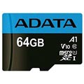 Adata Premier MicroSDXC UHS-I Memory Card AUSDX64GUICL10A1-RA1