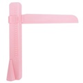 Adjustable Decorating Rotary Cake Scraper - Pink