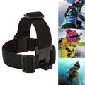 Adjustable Head Strap for GoPro Hero 4/5/6/7/8/9/10/11 - Black