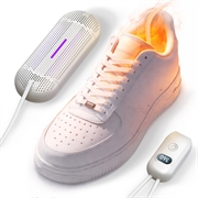 Adjustable UV Shoe Dryer with Timer - Shoe Size 28-45 - White