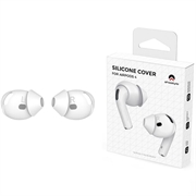 AirPods 4 Ahastyle PT66-4 Noise-Isolating Silicone Eartips - White