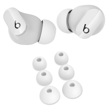 Beats Studio Buds/Buds+/Fit Pro Ahastyle WG150 Silicone Eartips - White