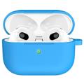 AirPods 3 Silicone Case with Keychain A060 - Blue