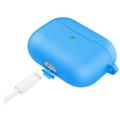 AirPods 3 Silicone Case with Keychain A060 - Blue