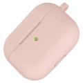 AirPods 3 Silicone Case with Keychain A060 - Light Pink