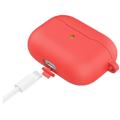 AirPods 3 Silicone Case with Keychain A060 - Red