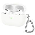 AirPods 3 Silicone Case with Keychain A060 - White
