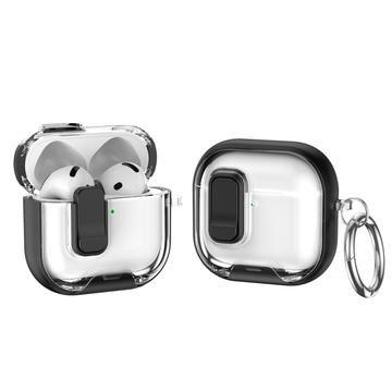 AirPods 4 Protective Hybrid Case with Lock & Hook