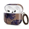 AirPods 4 Tech-Protect Lamano Case with Carabiner - Velvet Night