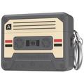 AirPods Pro 3 AhaStyle JY29 Retro Cassette Silicone Case - Charcoal Grey