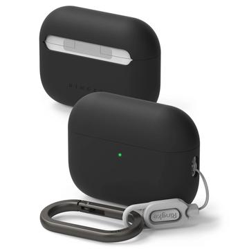 AirPods Pro 3 Ringke Silicone Case - Shockproof Protection - Black