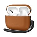 AirPods Pro 3 Tech-Protect NaturalFit Leather Case - Brown