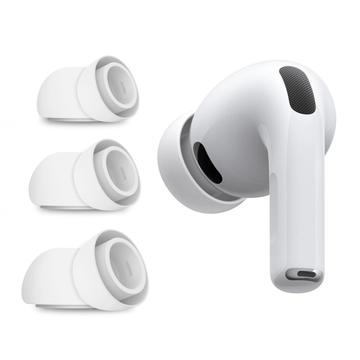 AirPods Pro 3 Tech-Protect Silicone Ear Tips - S, M, L - White