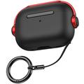 AirPods Pro/AirPods Pro 2 AhaStyle WG109 Hybrid Case - Red / Black