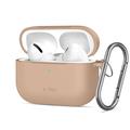 Airpods Pro 3 Tech-Protect Silicone Hook Case - Caffe Latte