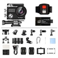 Akaso Brave 4 WiFi Action Camera with Waterproof Case - 4K Ultra HD
