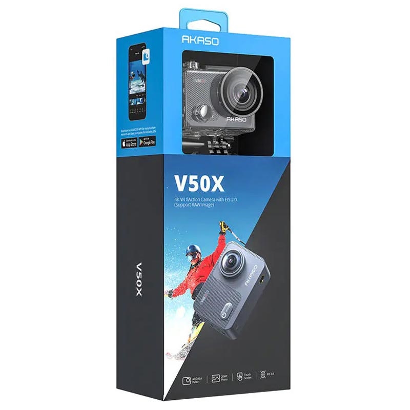 AKASO V50X 4K ACTION CAM - UNBOXING, REVIEW & SAMPLE FOOTAGE #akaso 